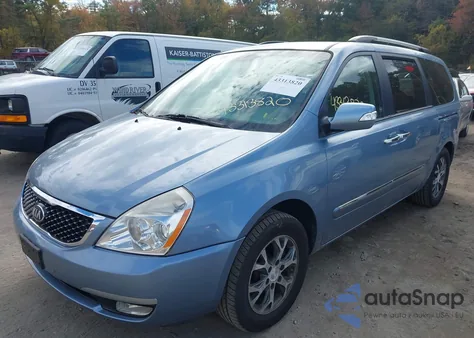 2014 Kia Sedona Ex из США, поврежденный, VIN KNDMH4C70E6544724